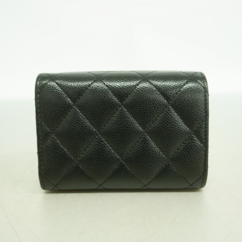 CHANEL Authentic Black Caviar Leather Wallet - Picture 8 of 8